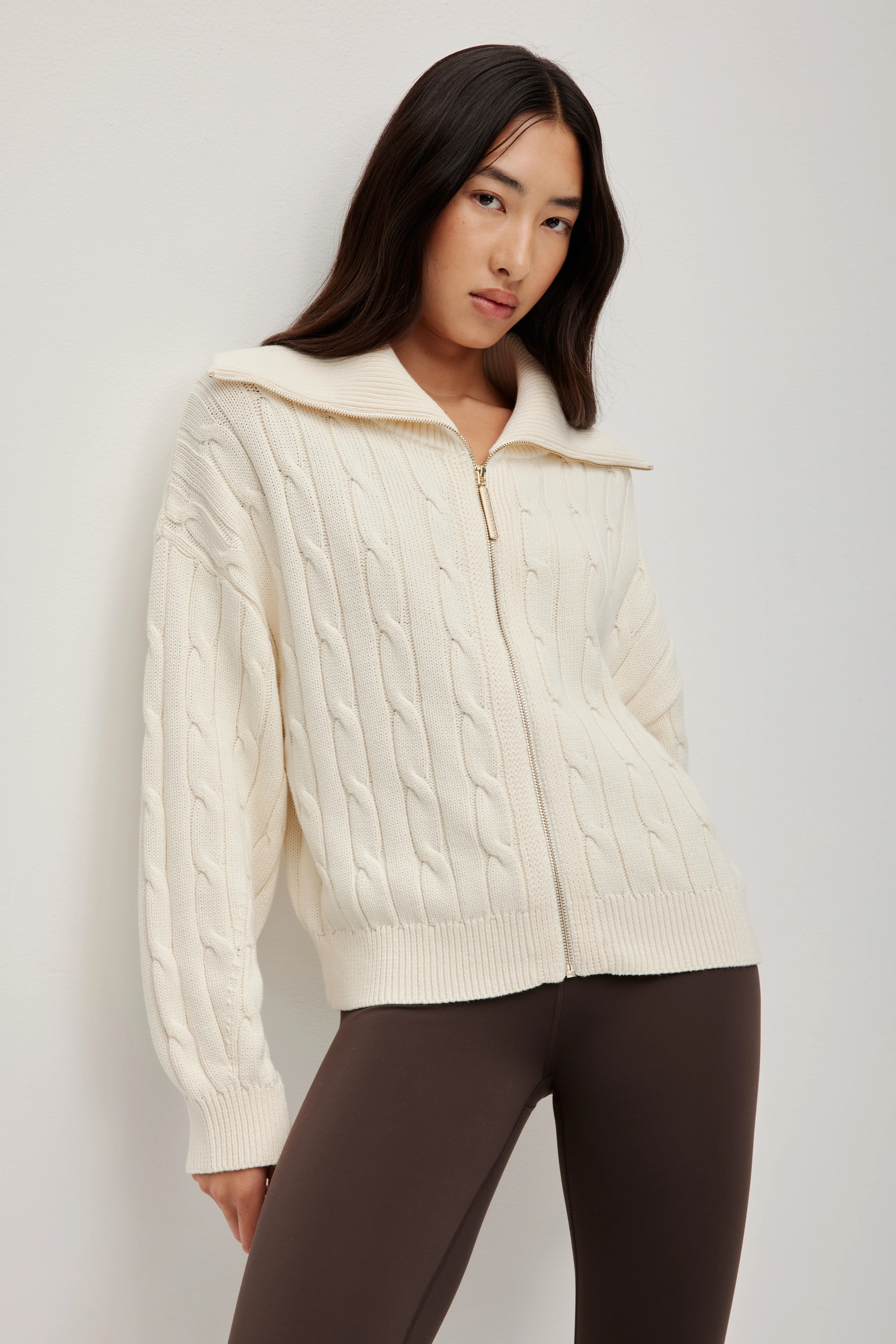 Zip Knit Jacket - Image 10